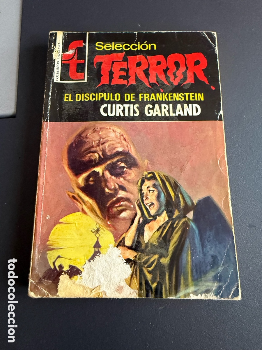 Tebeos: Selecci&oacute;n TERROR. n 10. El Disc&iacute;pulo de Frankenstein. CURT&Iacute;S GARLAND