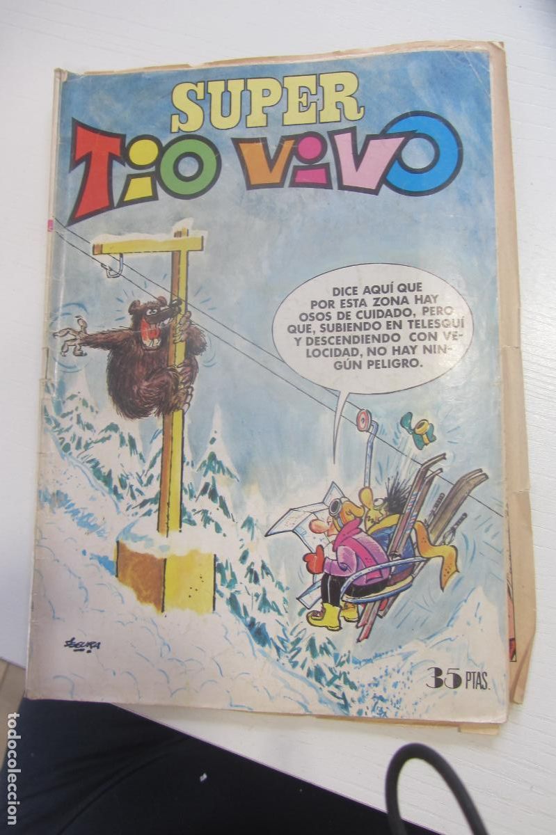 Tebeos: SUPER TIO VIVO N&ordm; 75 CON POLICIACO OPERACION DIAMANTE,DE JULIO VIVAS,DE 135 BRUGUERA arx208