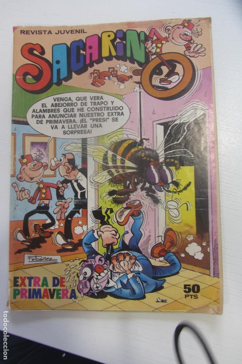 Tebeos: SACARINO N&ordm; EXTRA DE PRIMAVERA PARA 1977 DE BRUGUERA arx208