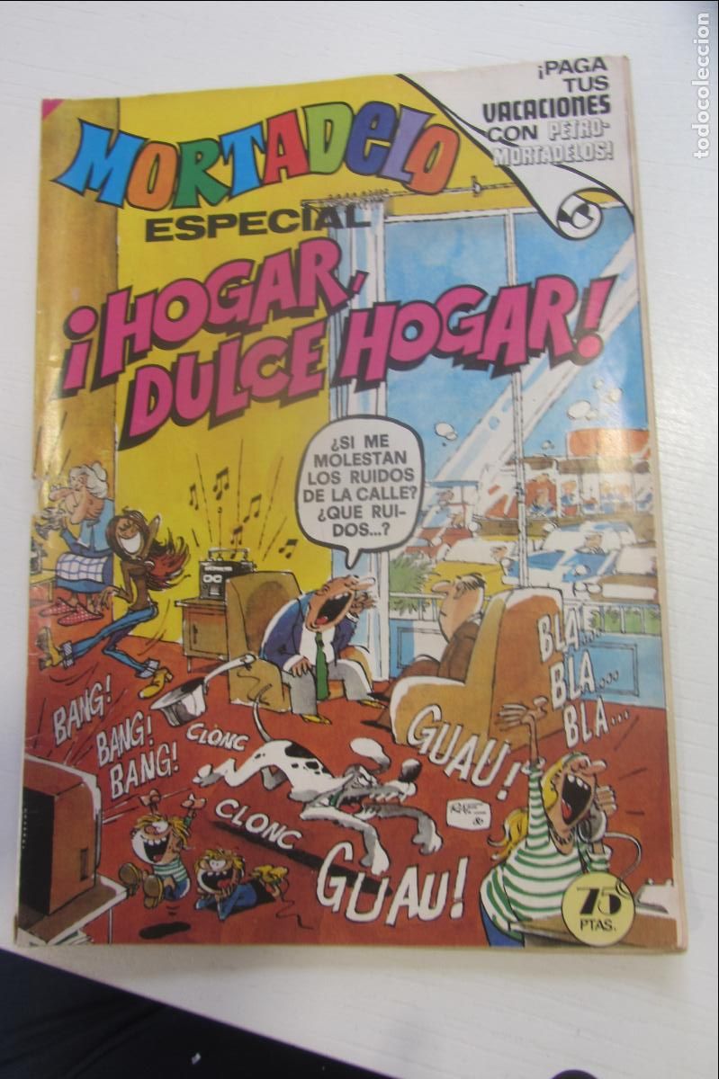 Tebeos: MORTADELO ESPECIAL &iexcl;HOGAR, DULCE HOGAR! - N&ordm; 85 BRUGUERA arx208