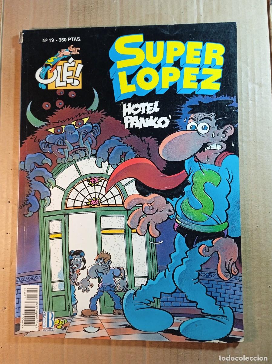 Livros de Banda Desenhada: TEBEO DE OLE SUPER LOPEZ EN HOTEL PANICO DEL A&Ntilde;O 1993 N&ordm; 19
