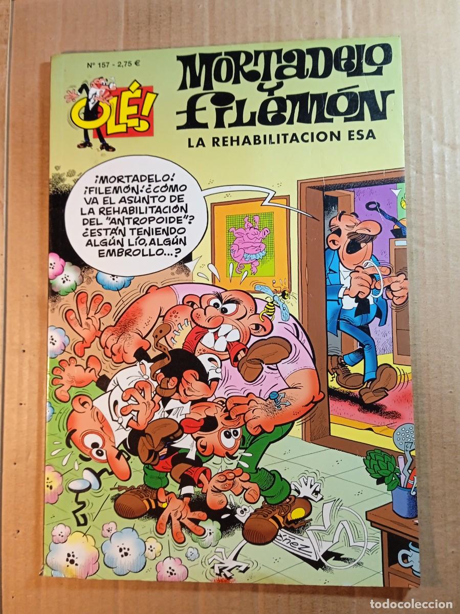 Tebeos: TEBEO DE OLE MORTADELO Y FILEMON EN LA REHABILITACI&Oacute;N ESA DEL A&Ntilde;O 2003 N&ordm; 157