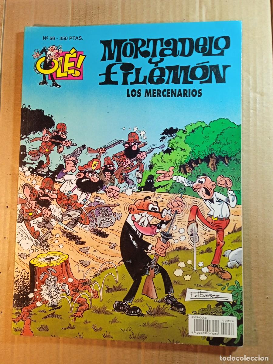 Comics: TEBEO DE OLE MORTADELO Y FILEMON EN LOS MERCENARIOS DEL A&Ntilde;O 1994 N&ordm; 56