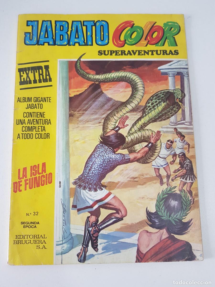 Tebeos: Jabato Color Extra 32 La isla de Fungio Segunda &eacute;poca Bruguera 1976