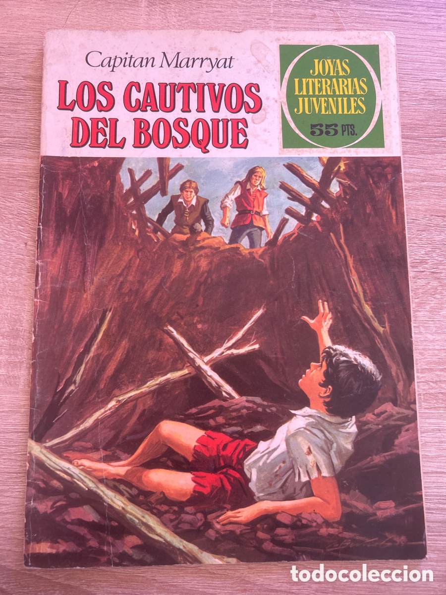 Tebeos: Joyas literarias n&uacute;m 132 los cautivos del bosque