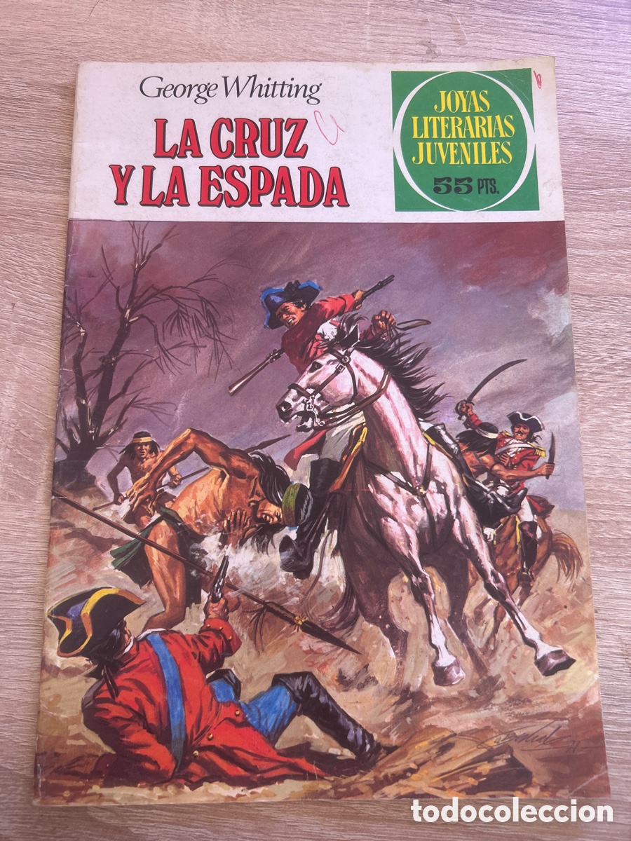 Tebeos: Joyas literarias n&uacute;m 35 la cruz y la espada