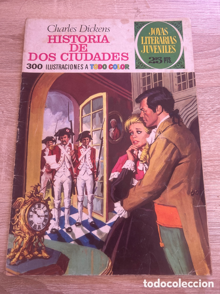 Tebeos: Joyas literarias n&uacute;m 3 historia de dos ciudades