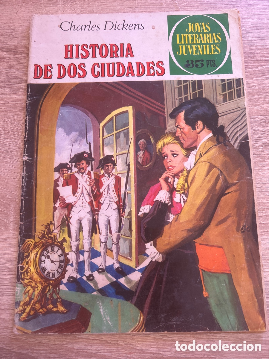 Tebeos: Joyas literarias n&uacute;m 3 historia de dos ciudades