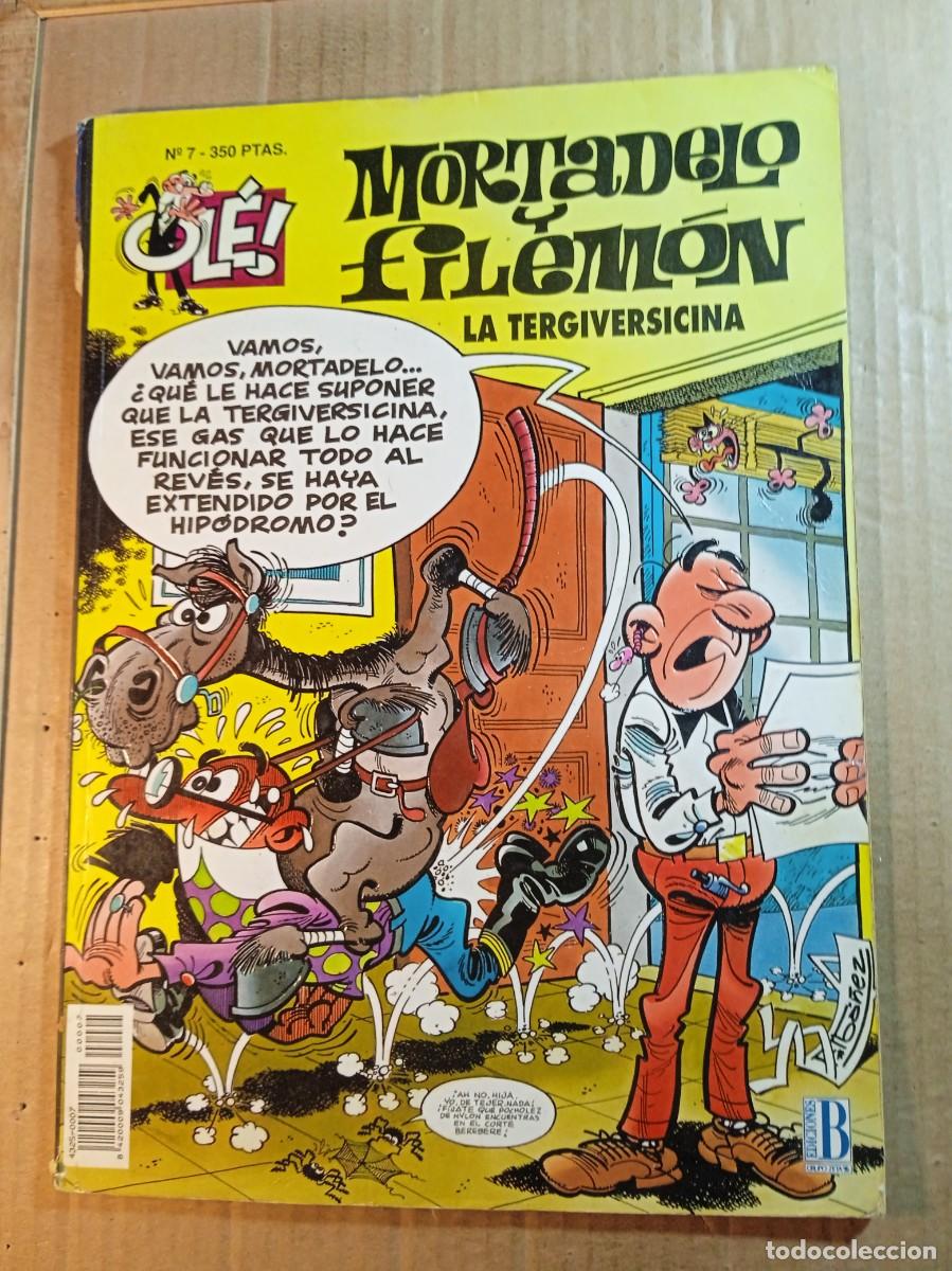 Comics: TEBEO DE OLE MORTADELO Y FILEMON EN LA TERGIVERSICINA DEL A&Ntilde;O 1993 N&ordm; 7