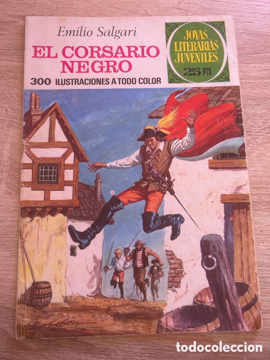 Tebeos: Joyas literarias n&uacute;m 95 el corsario negro