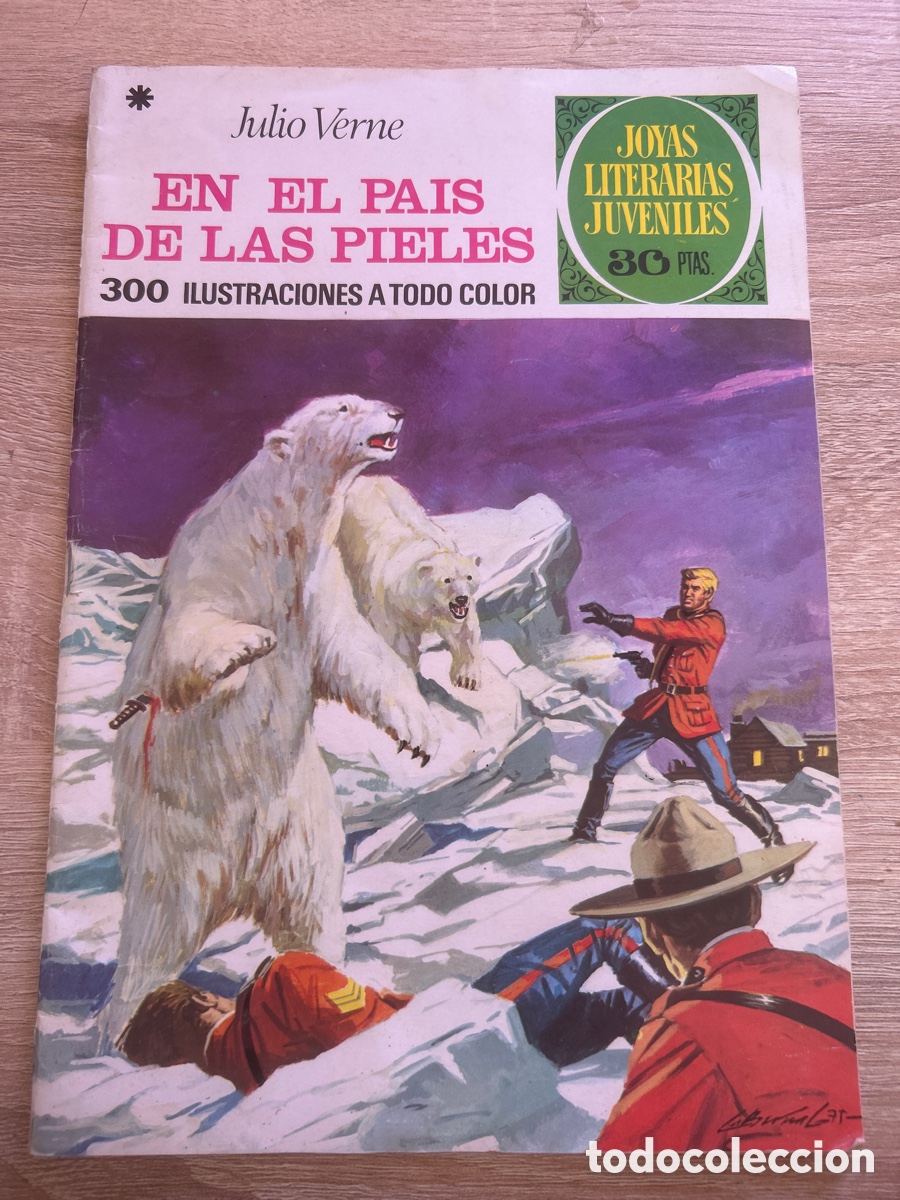 Tebeos: Joyas literarias n&uacute;m 147 en el pa&iacute;s de las pieles