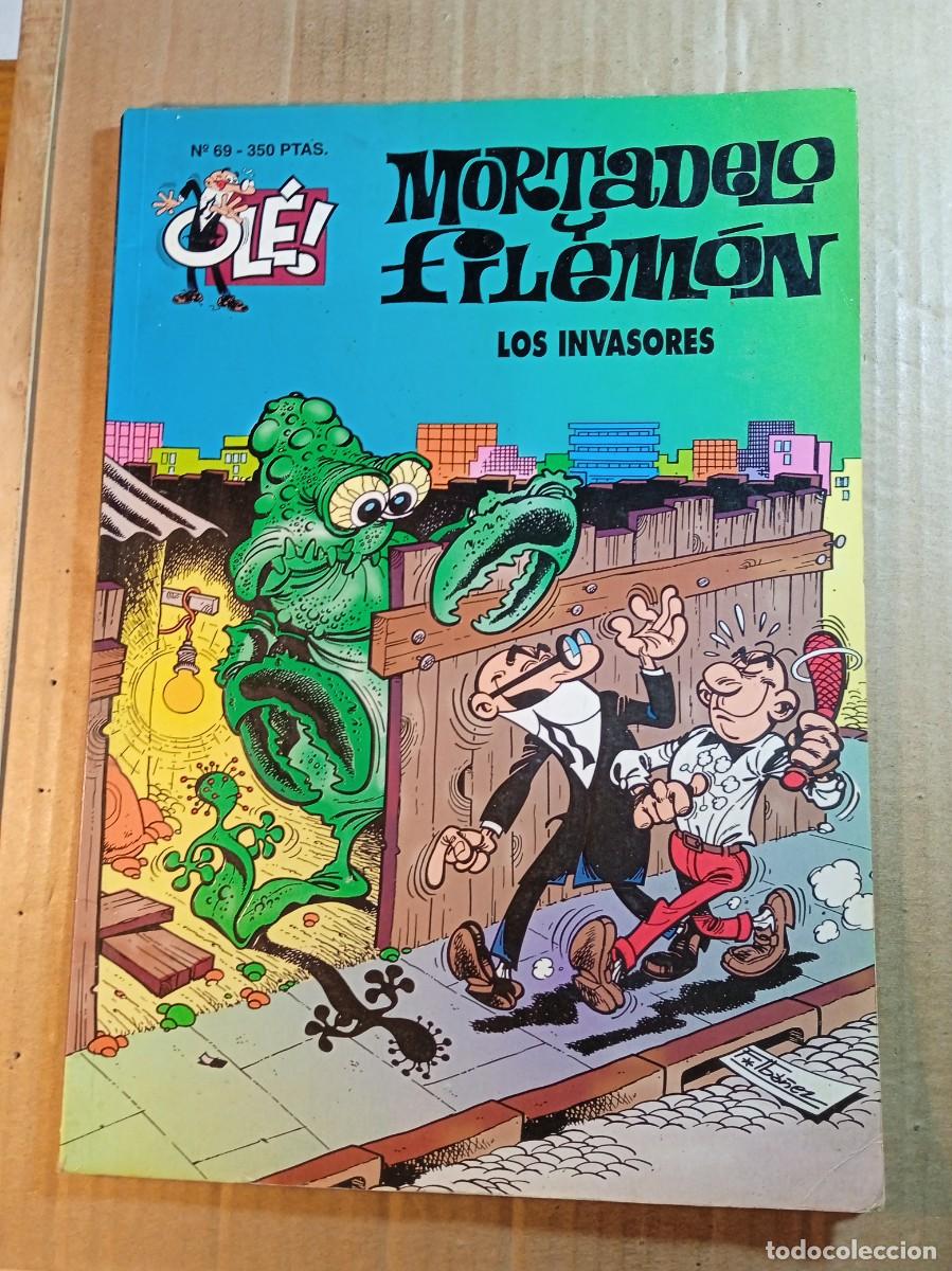 Comics: TEBEO DE OLE MORTADELO Y FILEMON EN LOS INVASORES DEL A&Ntilde;O 1994 N&ordm; 69
