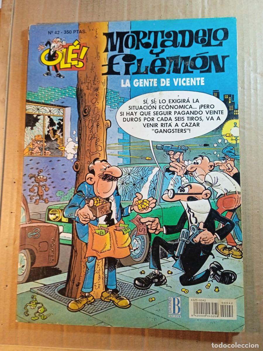Comics: TEBEO DE OLE MORTADELO Y FILEMON EN LA GENTE DE VICENTE DEL A&Ntilde;O 1993 N&ordm; 42
