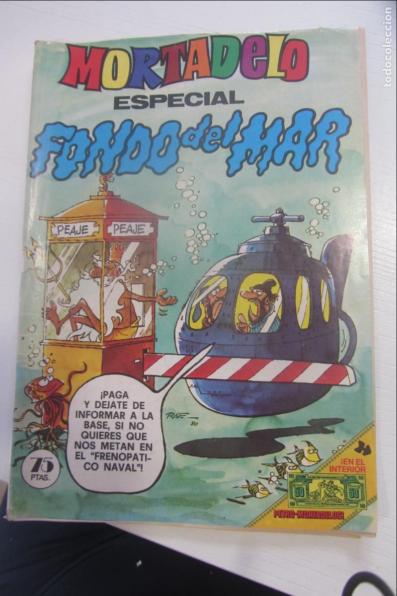 Tebeos: MORTADELO ESPECIAL FONDO DEL MAR - N&ordm; 84 - BRUGUERA arx208