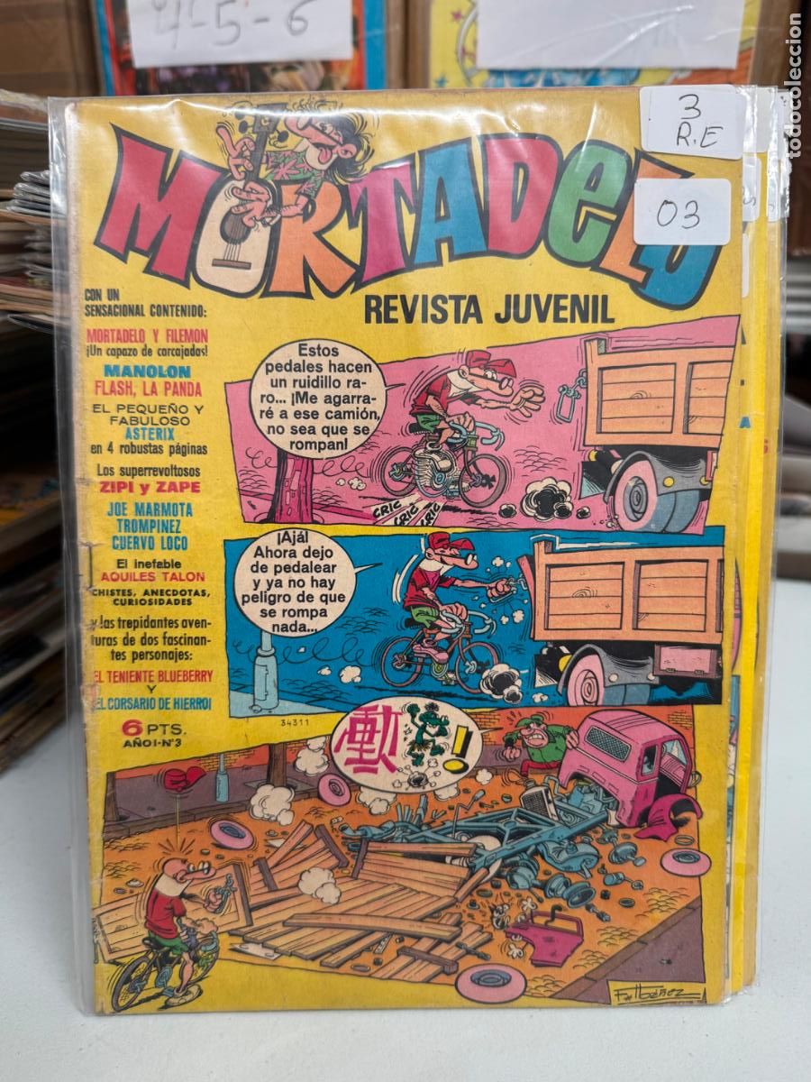 Tebeos: MORTADELO EDITORIAL BRUGUERA NUMERO 3