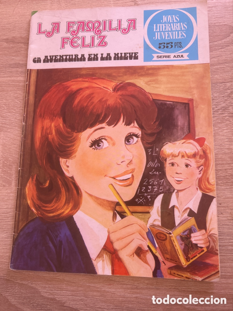 Tebeos: Joyas literarias n&uacute;m 8 la familia feliz en aventuras en la nieve
