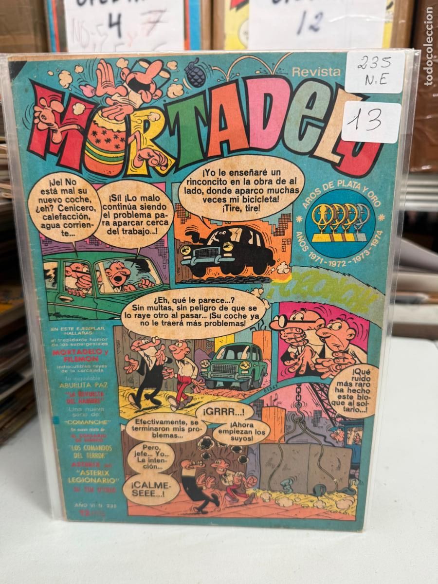 Tebeos: MORTADELO EDITORIAL BRUGUERA NUMERO 235