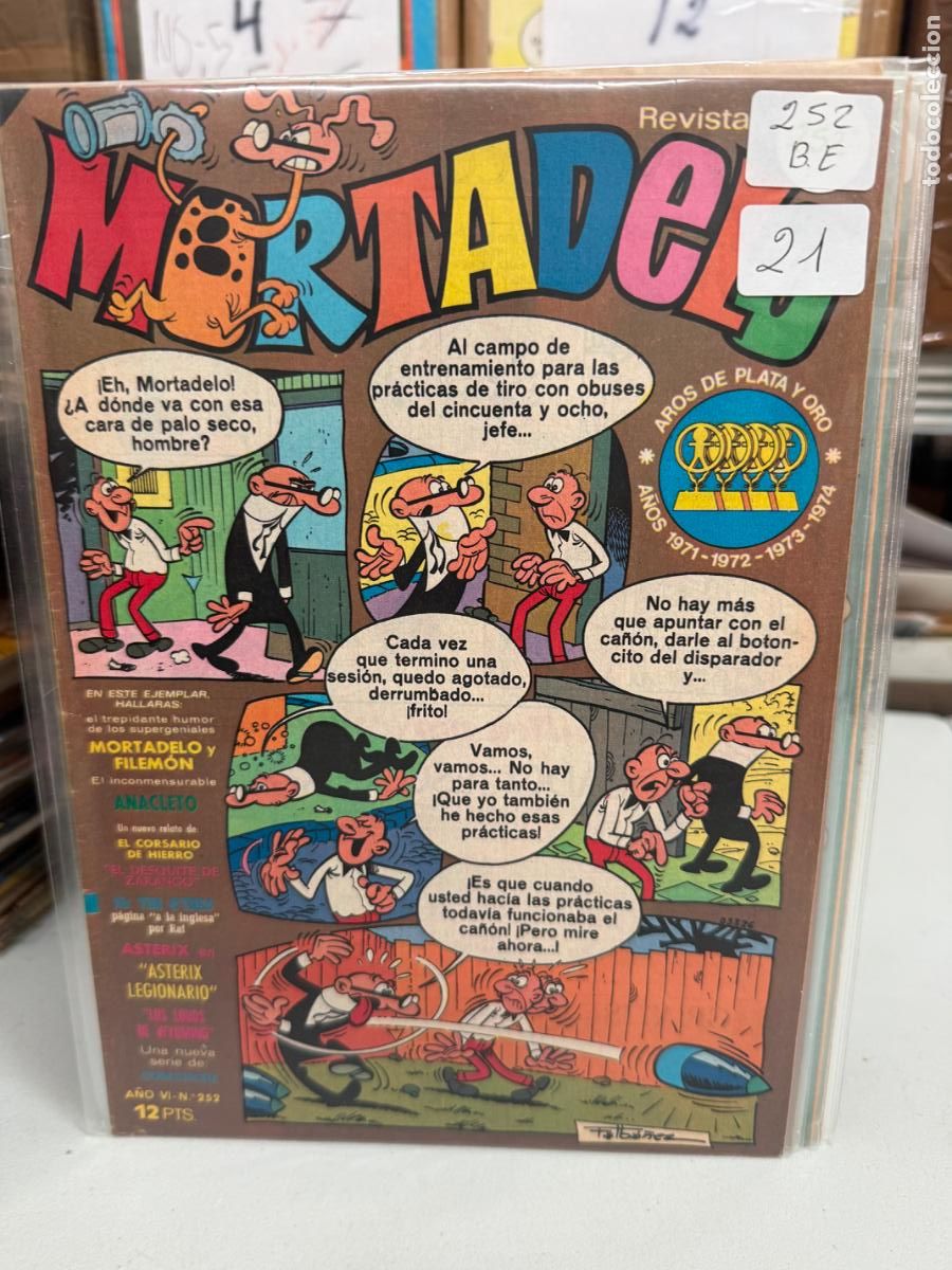 Tebeos: MORTADELO EDITORIAL BRUGUERA NUMERO 252 - Foto 1