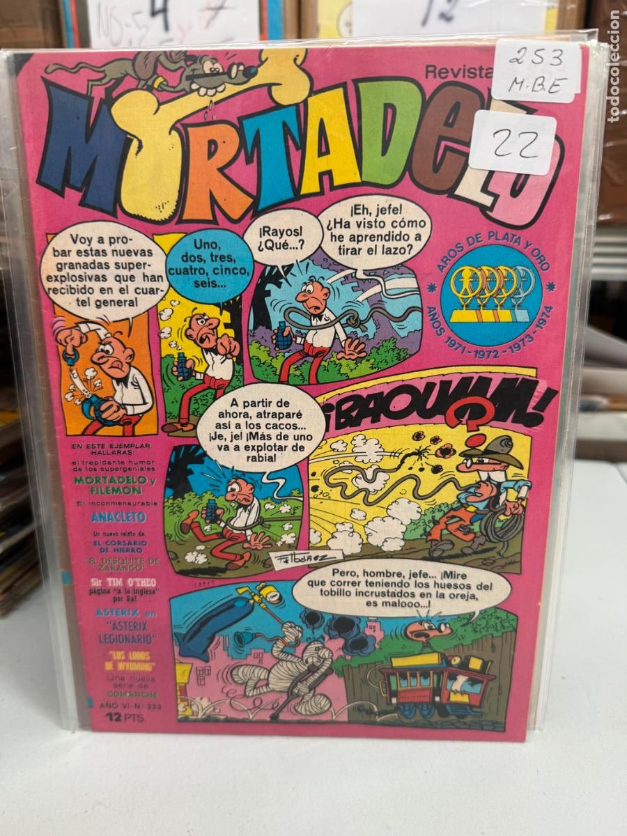 Tebeos: MORTADELO EDITORIAL BRUGUERA NUMERO 253