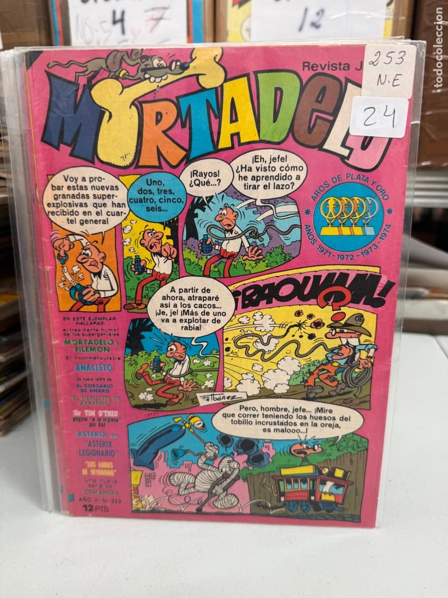 Tebeos: MORTADELO EDITORIAL BRUGUERA NUMERO 253