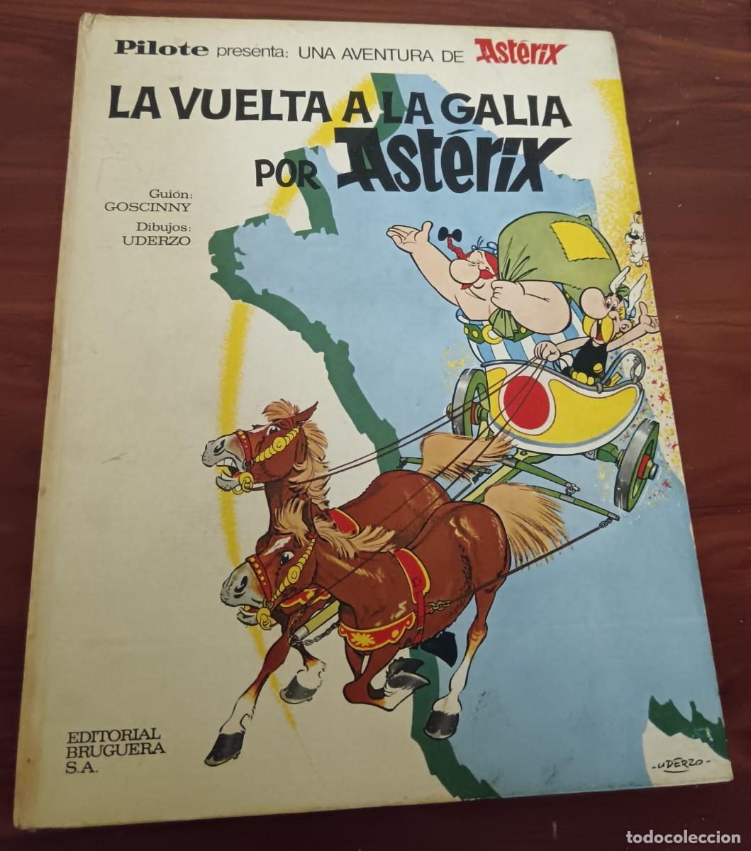 Tebeos: ASTERIX LA VUELTA A LA GALIA GOSCINNY UDERZO PILOTE EDITORIAL BRUGUERA A&Ntilde;O 1969