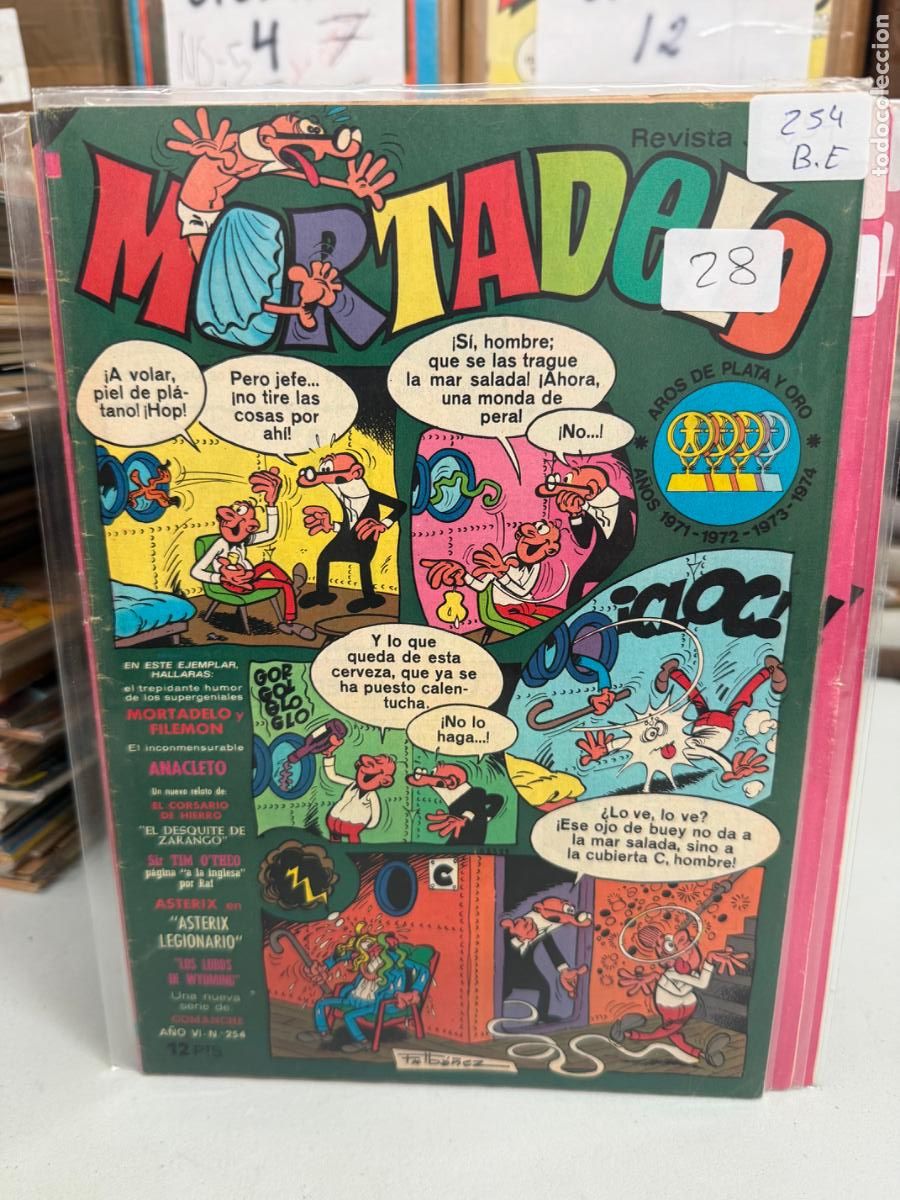 Tebeos: MORTADELO EDITORIAL BRUGUERA NUMERO 254