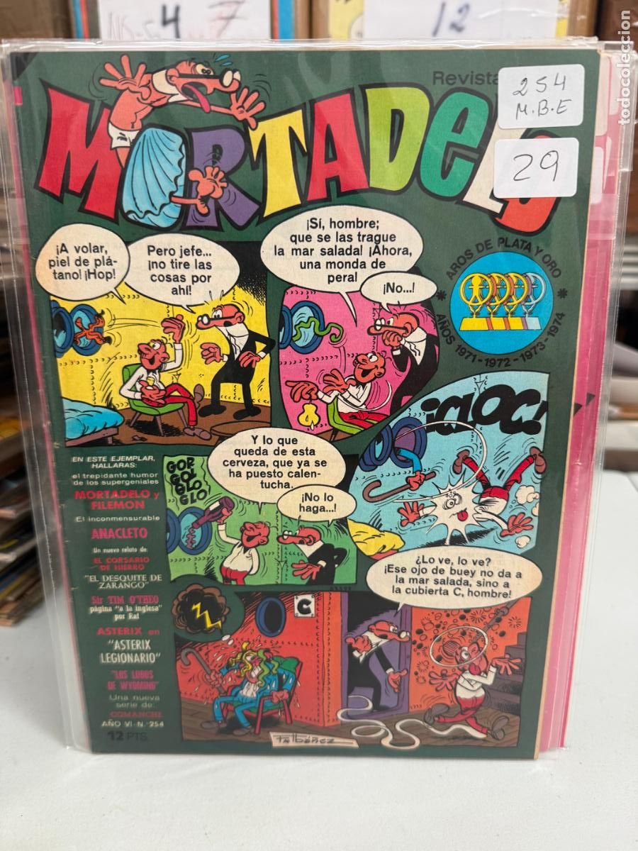 Tebeos: MORTADELO EDITORIAL BRUGUERA NUMERO 254