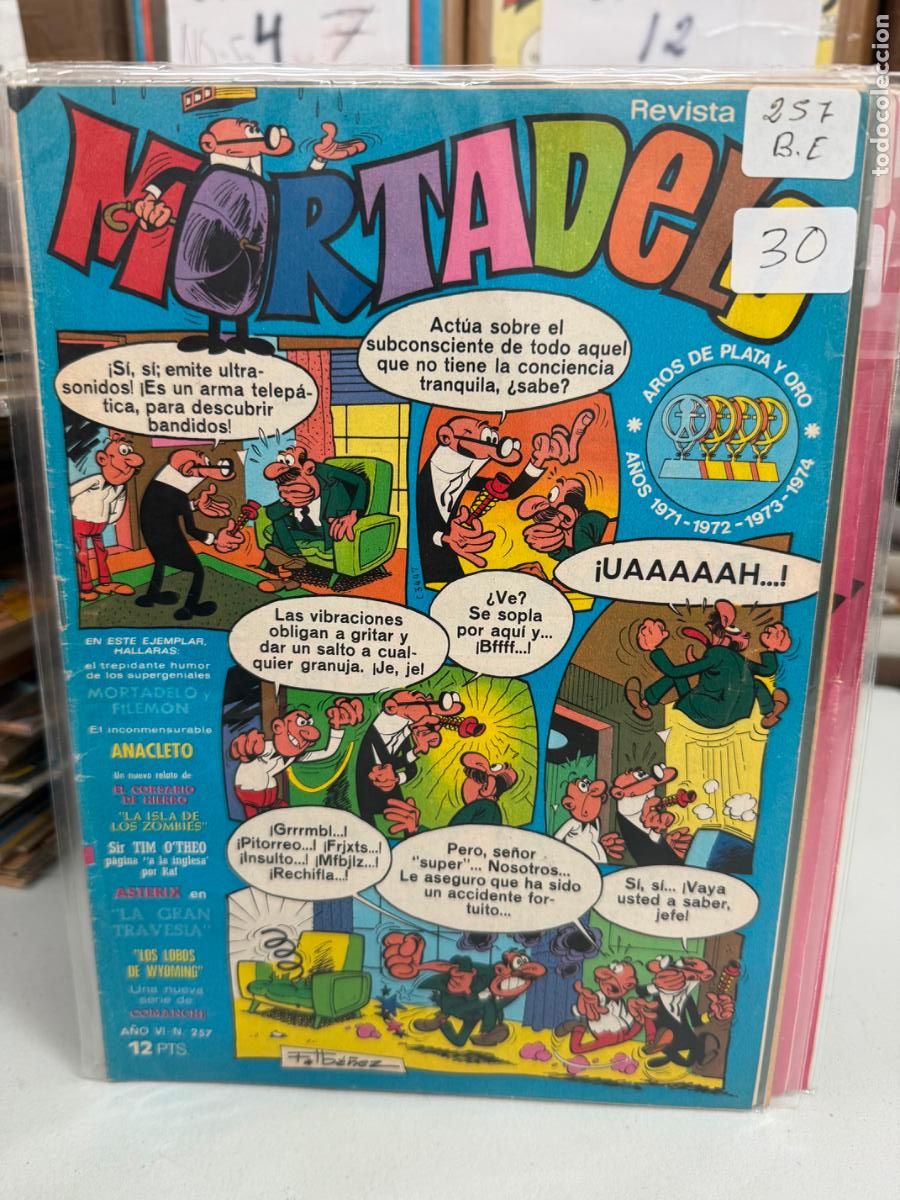 Tebeos: MORTADELO EDITORIAL BRUGUERA NUMERO 257