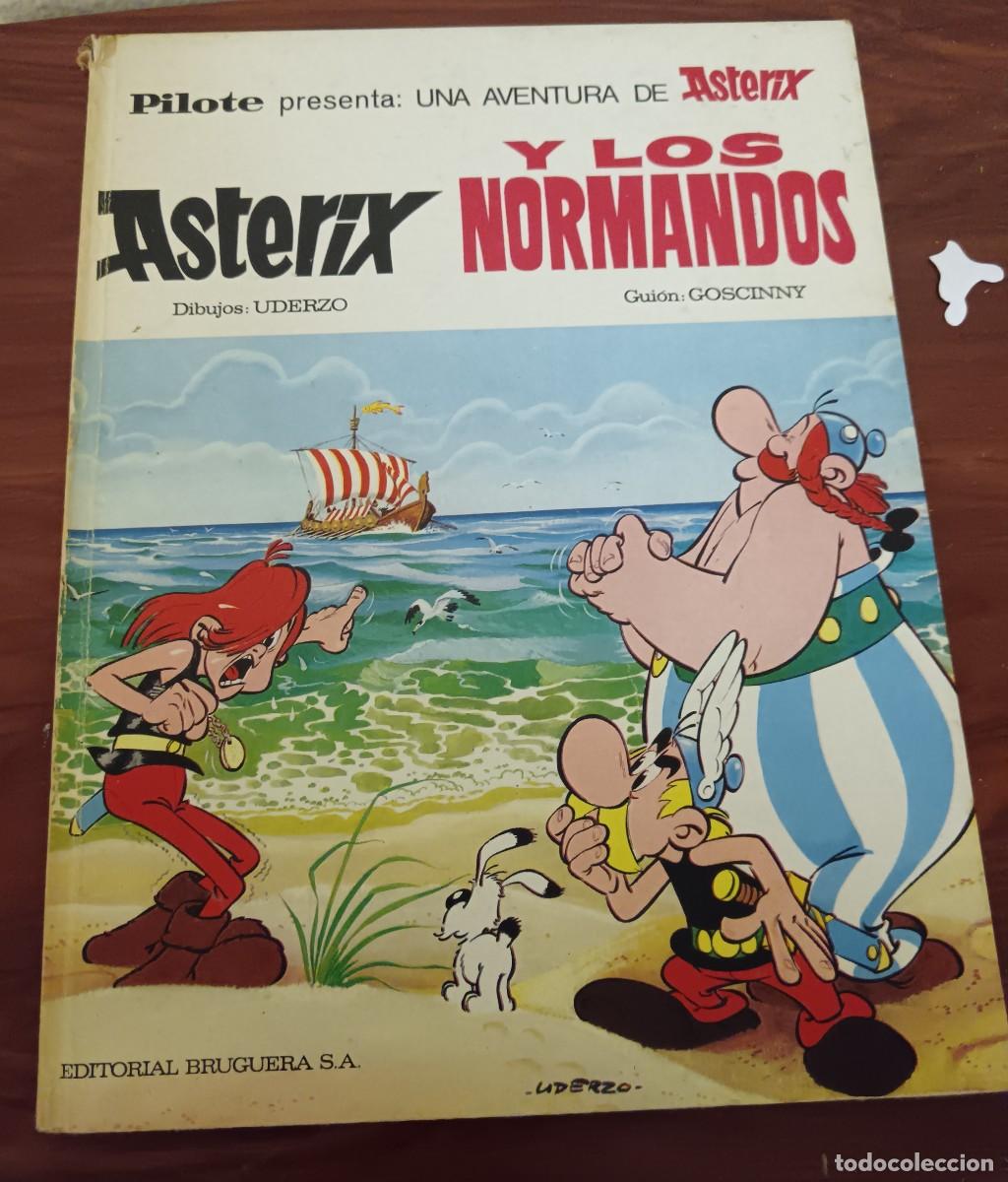 Tebeos: ASTERIX Y LOS NORMANDOS GOSCINNY UDERZO PILOTE EDITORIAL BRUGUERA A&Ntilde;O 1969
