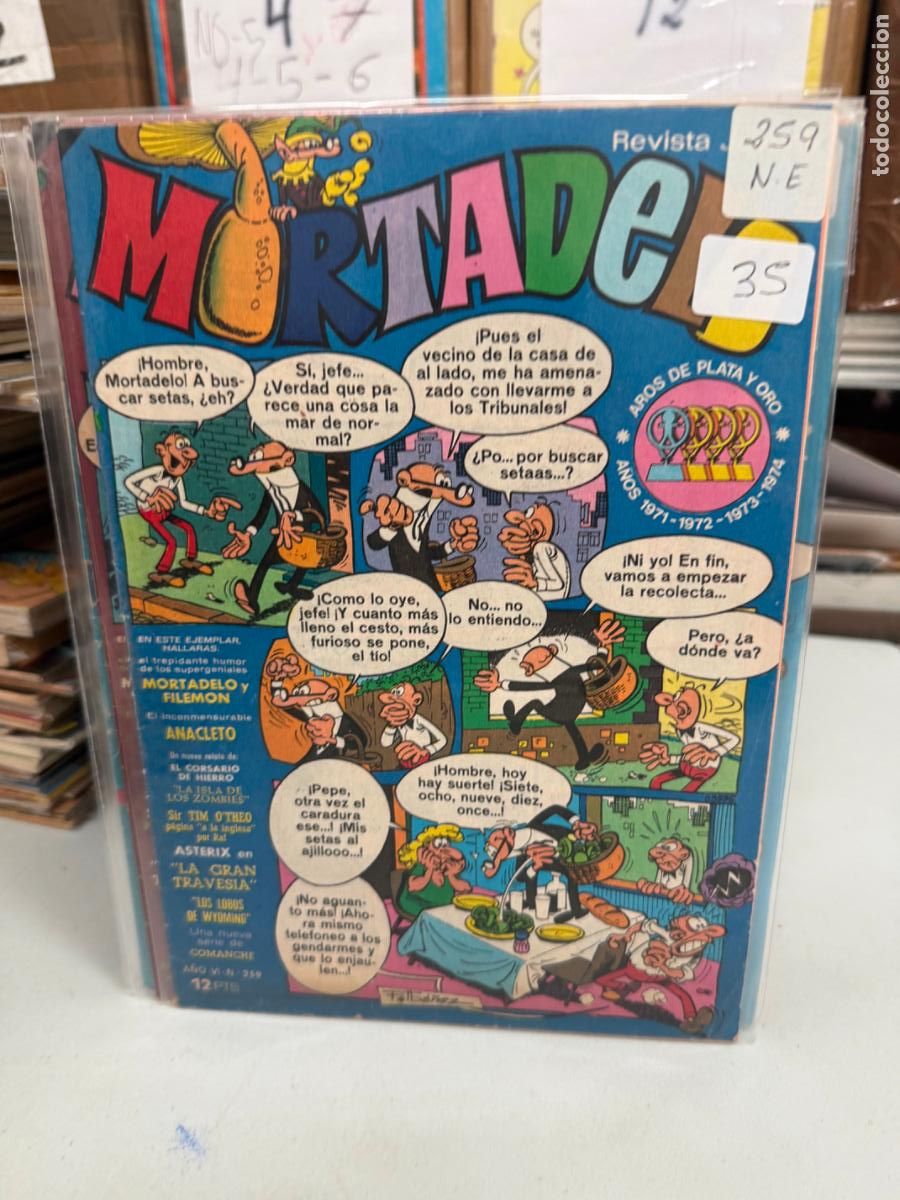 Tebeos: MORTADELO EDITORIAL BRUGUERA NUMERO 259