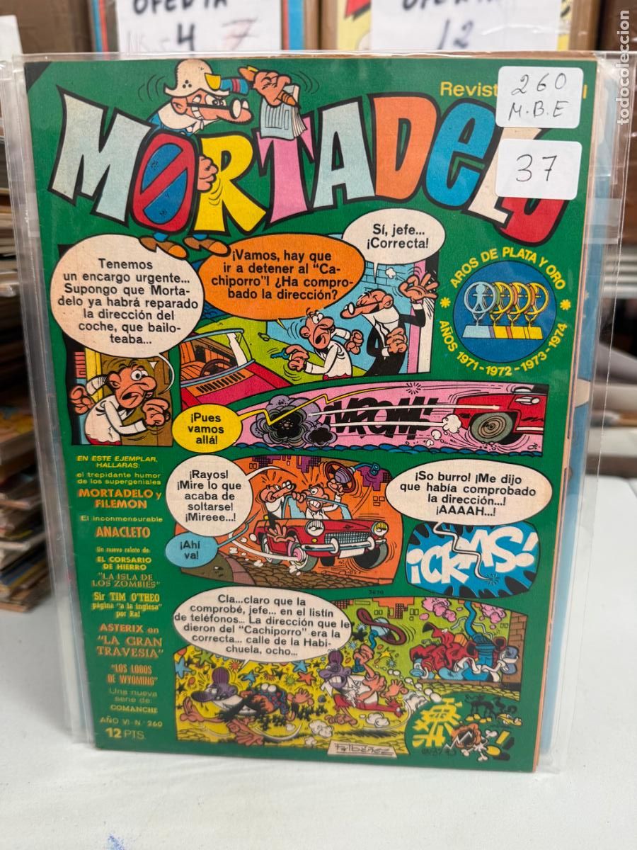 Tebeos: MORTADELO EDITORIAL BRUGUERA NUMERO 260
