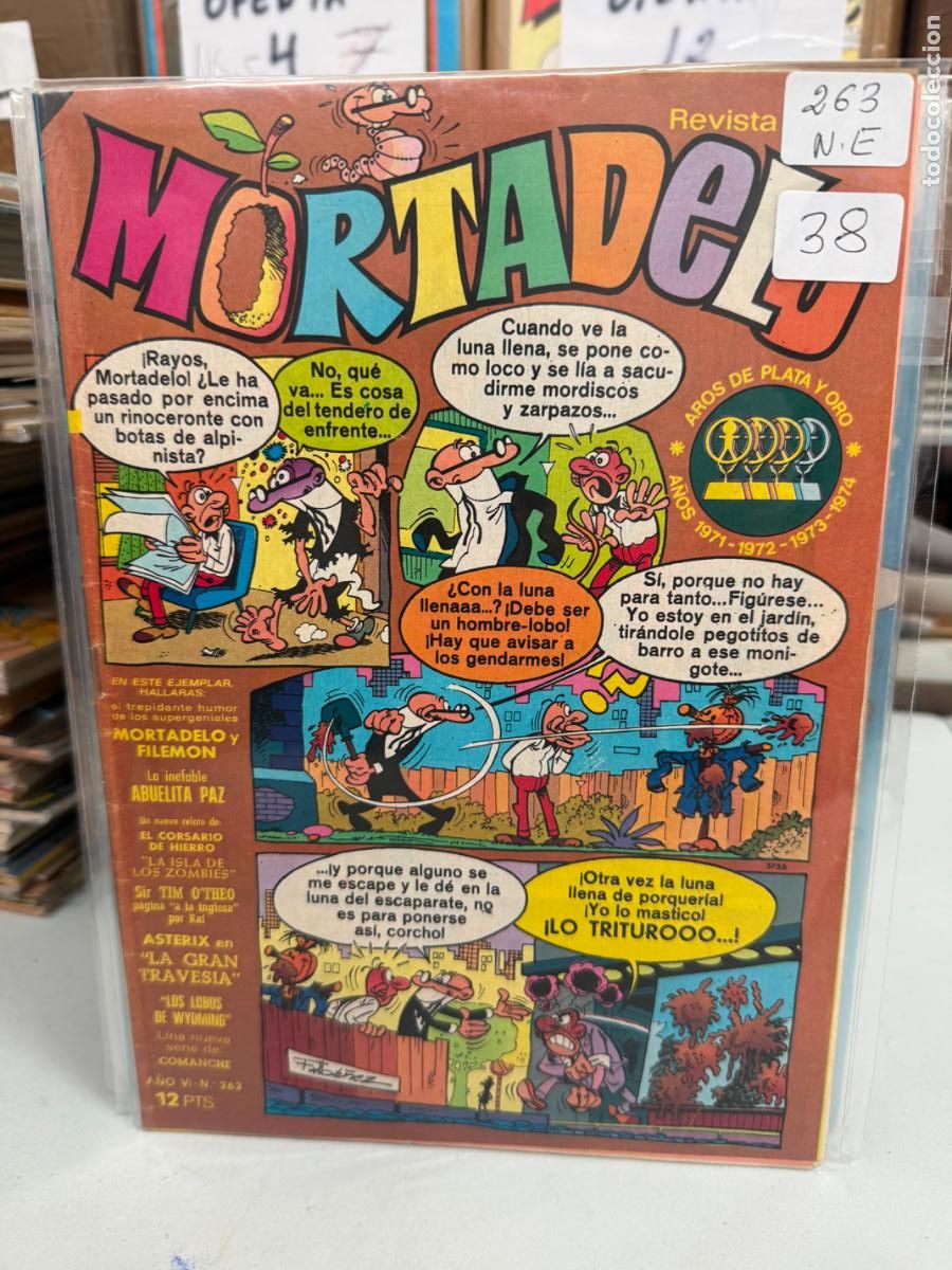 Tebeos: MORTADELO EDITORIAL BRUGUERA NUMERO 263