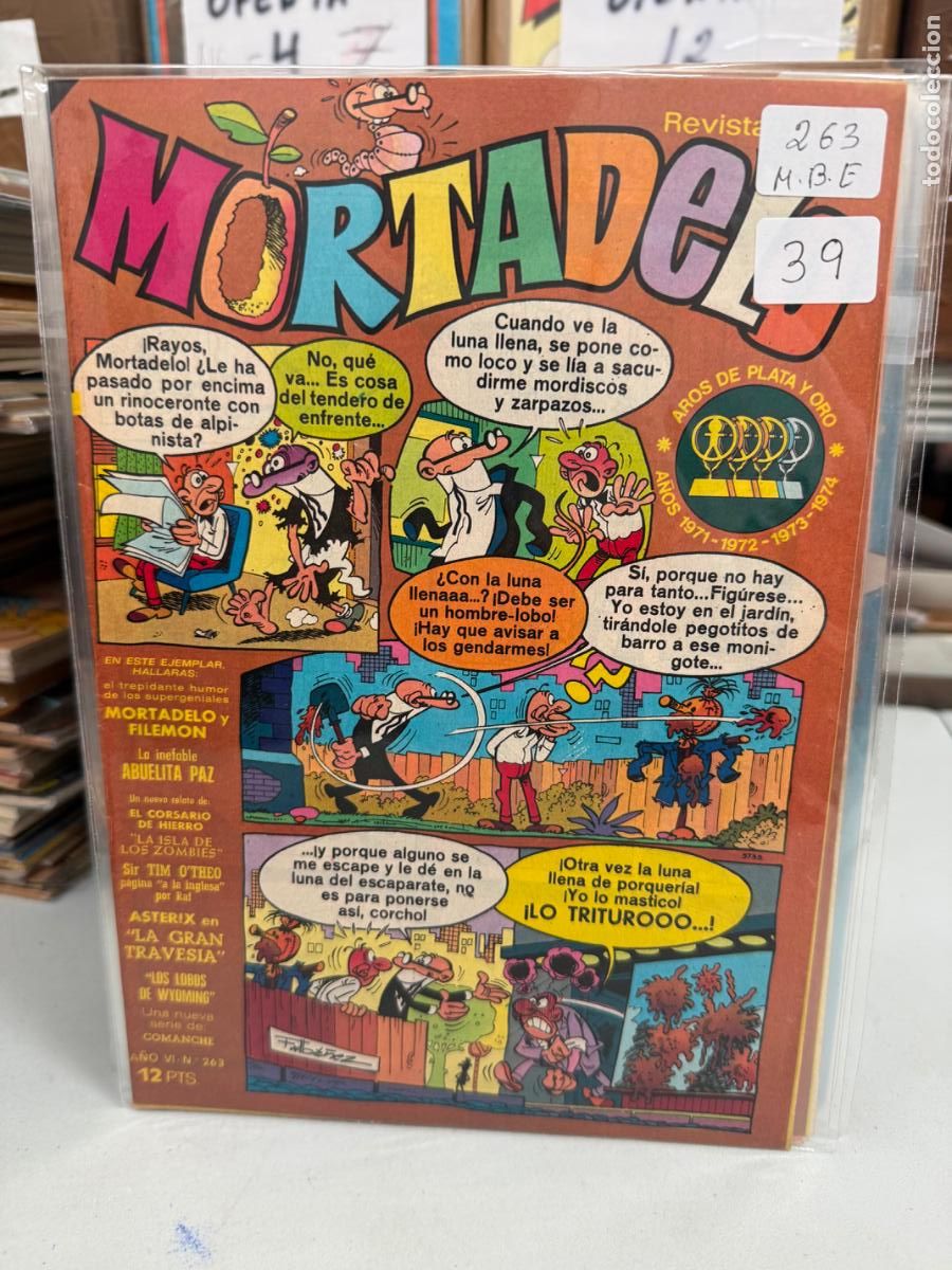 Tebeos: MORTADELO EDITORIAL BRUGUERA NUMERO 263