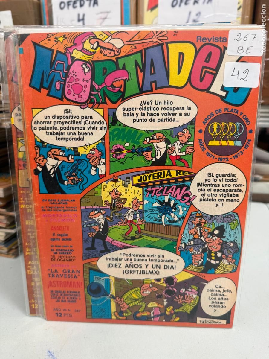 Tebeos: MORTADELO EDITORIAL BRUGUERA NUMERO 267