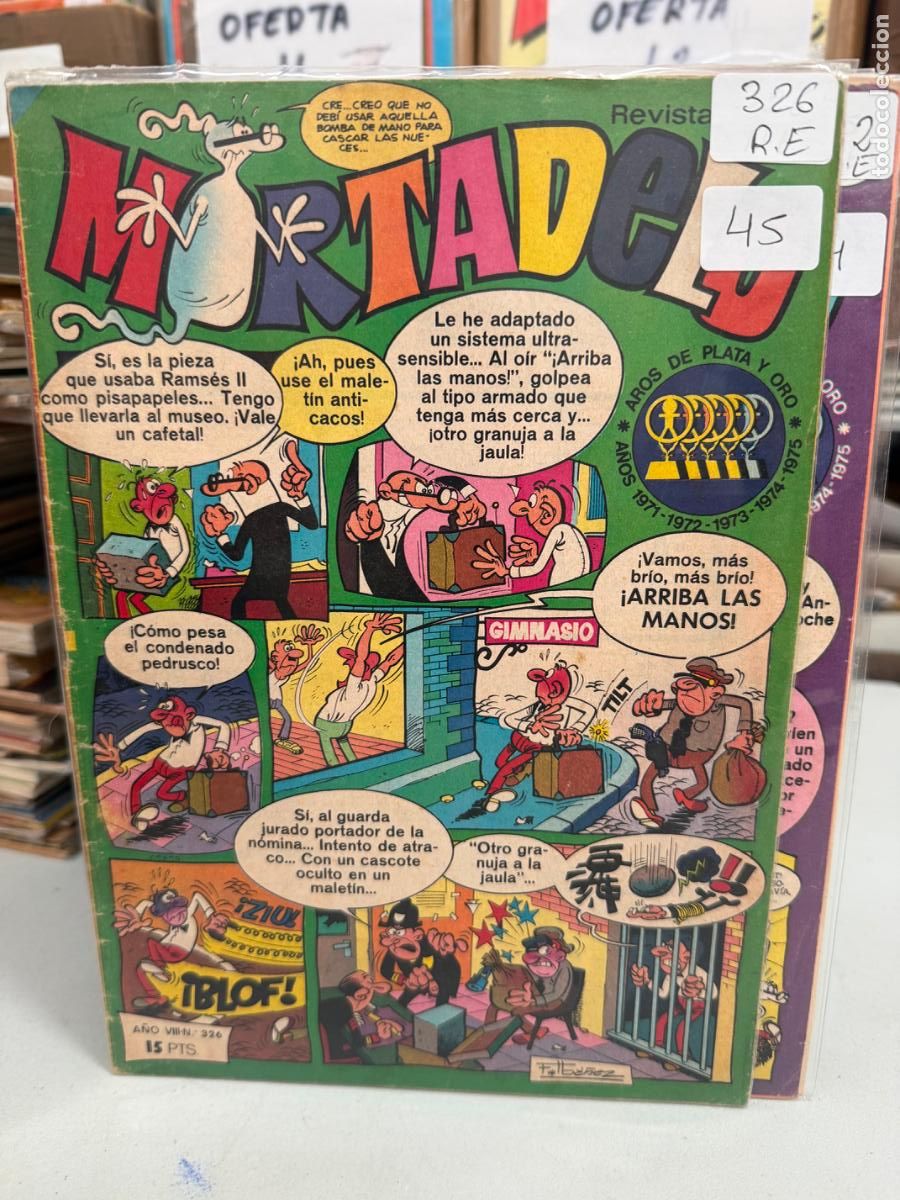 Tebeos: MORTADELO EDITORIAL BRUGUERA NUMERO 326
