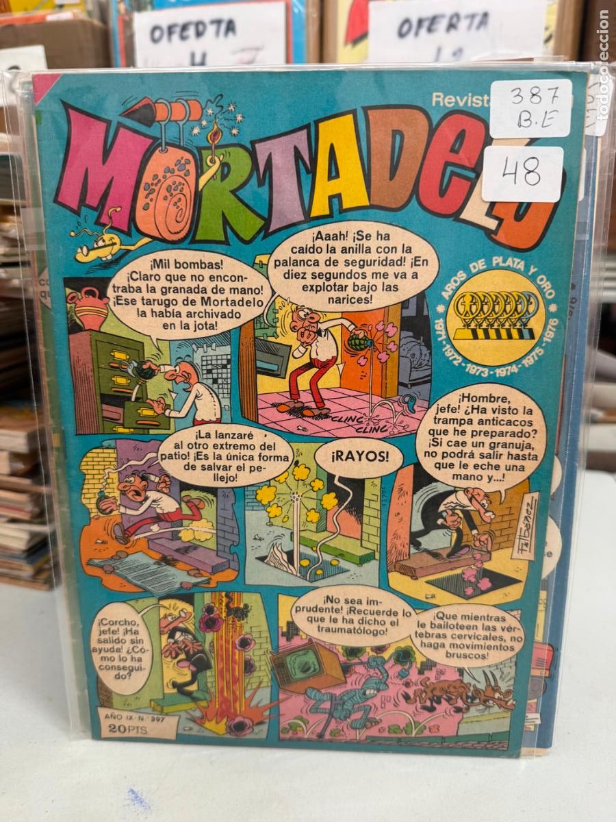 Tebeos: MORTADELO EDITORIAL BRUGUERA NUMERO 387