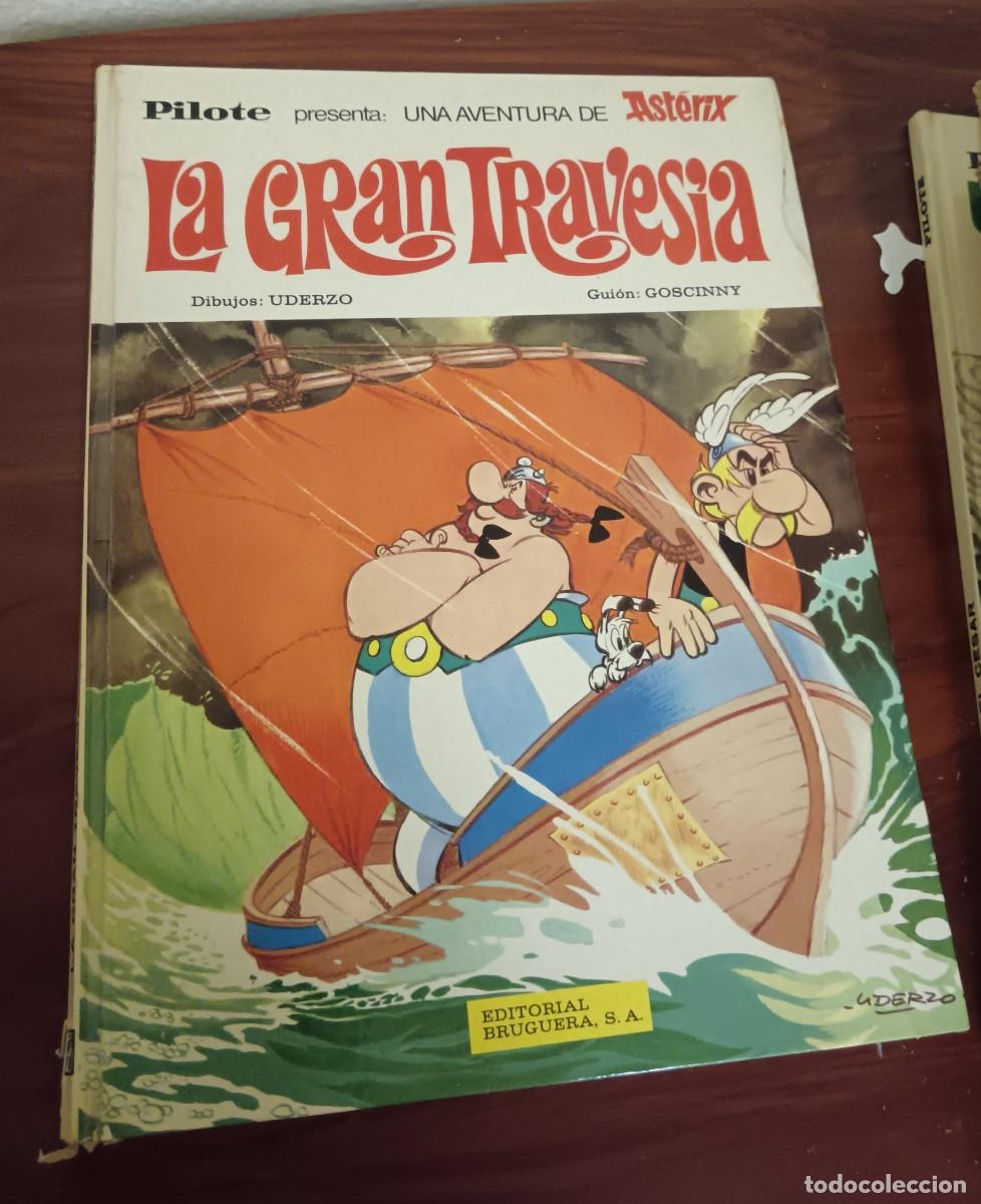 Tebeos: ASTERIX LA GRAN TRAVES&Iacute;A GOSCINNY UDERZO PILOTE EDITORIAL BRUGUERA A&Ntilde;O 1975