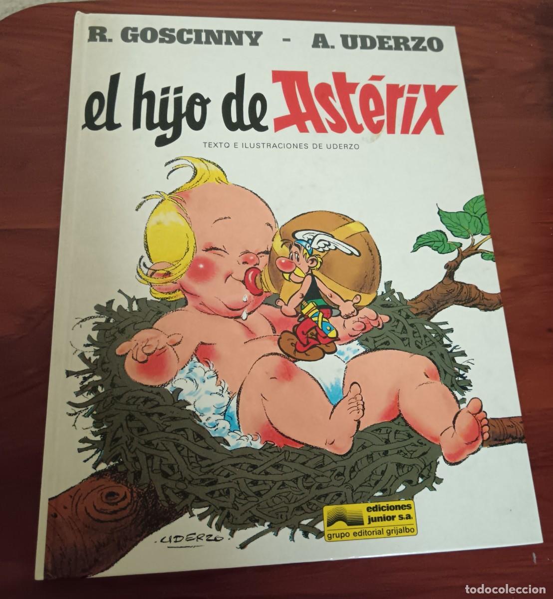 Tebeos: EL HIJO DE ASTERIX GOSCINNY UDERZO EDITORIAL GRIJALBO A&Ntilde;O 1983