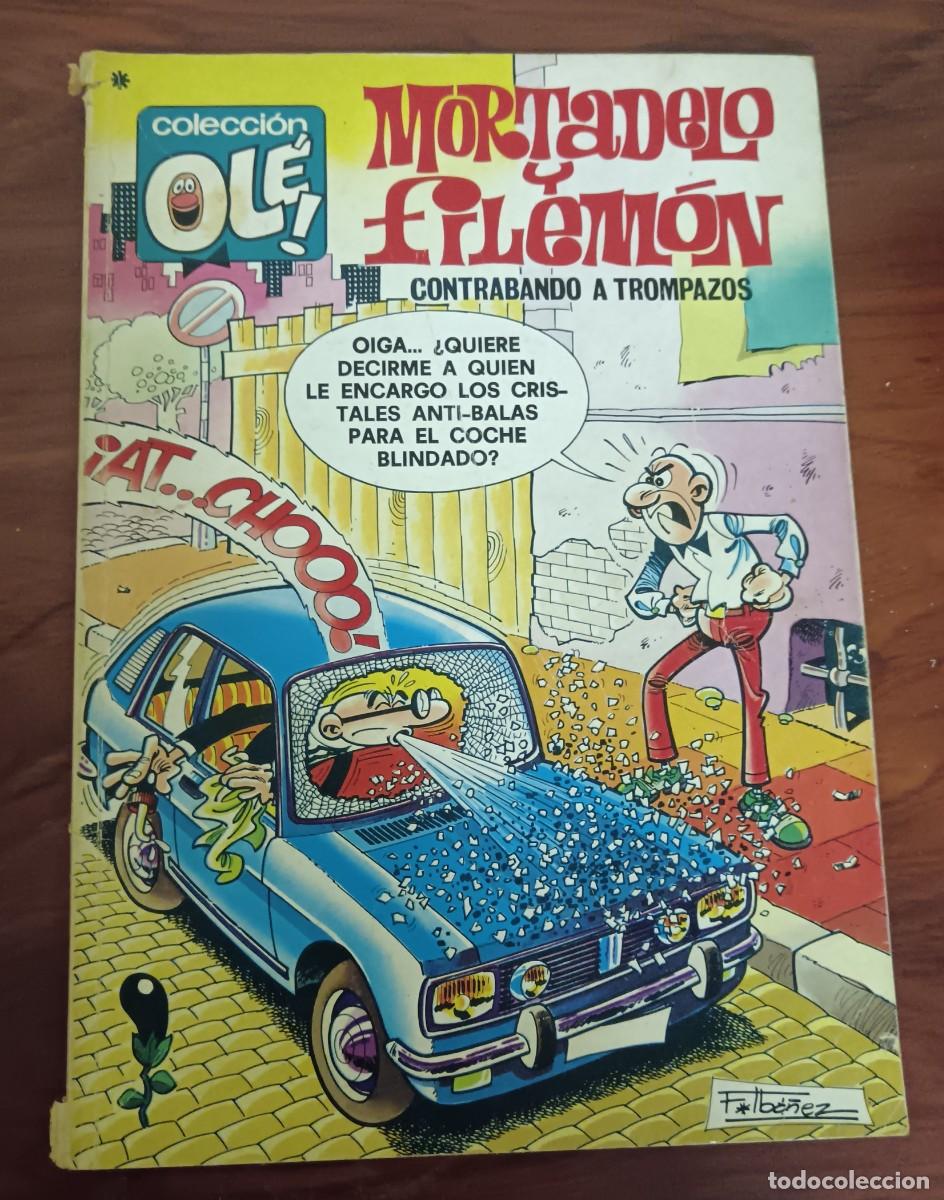 Tebeos: MORTADELO Y FILEM&Oacute;N CONTRABANDO A TROMPAZOS COLECCI&Oacute;N OL&Eacute; N&ordm; 160 EDITORIAL BRUGUERA A&Ntilde;O 1978
