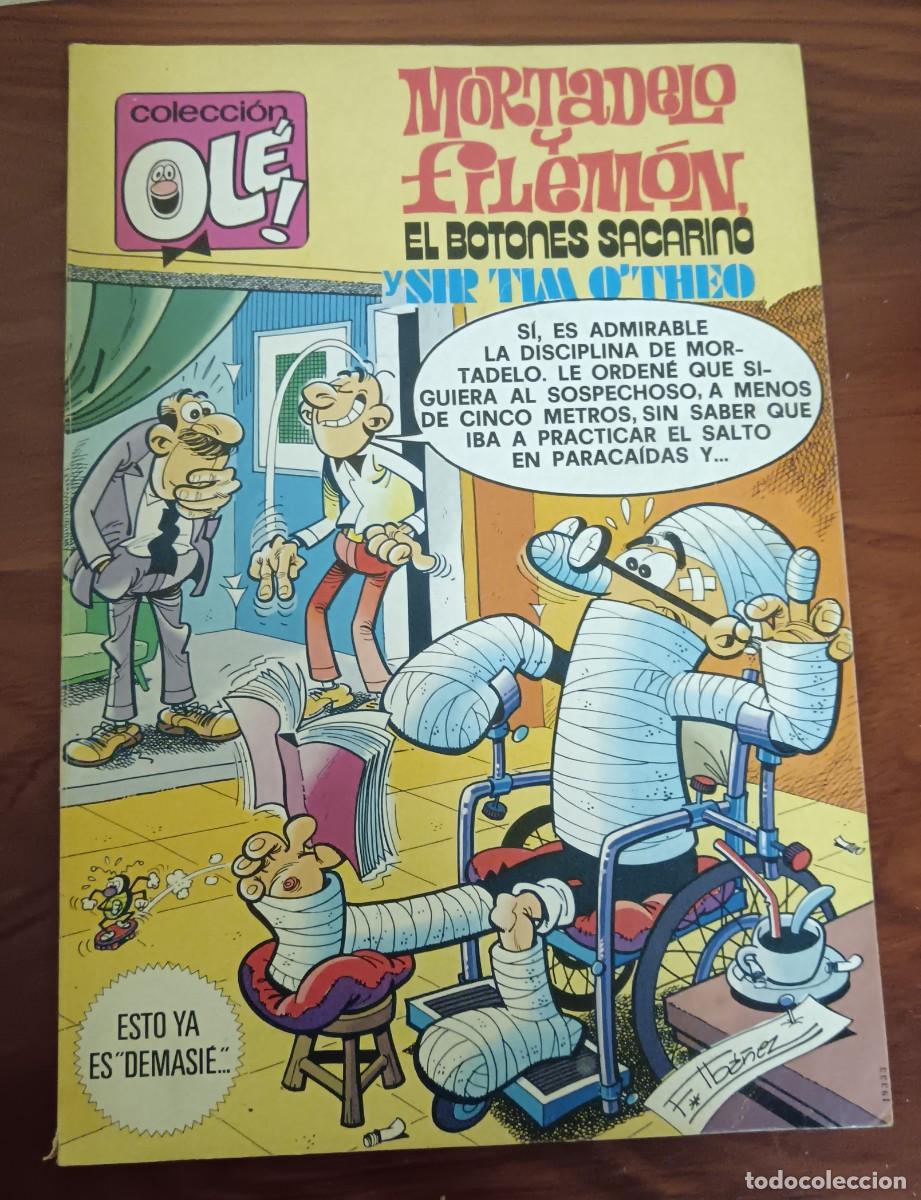 Tebeos: MORTADELO Y FILEM&Oacute;N EL BOTONES SACARINO Y SIR TIM O'OTHEO COLECCI&Oacute;N OL&Eacute; N&ordm; 187 BRUGUERA A&Ntilde;O 1982