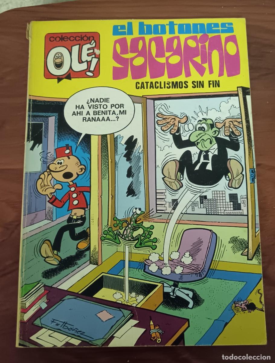 Tebeos: EL BOTONES SACARINO CATACLISMOS SIN FIN COLECCI&Oacute;N OL&Eacute; N&ordm; 84 EDITORIAL BRUGUERA A&Ntilde;O 1975