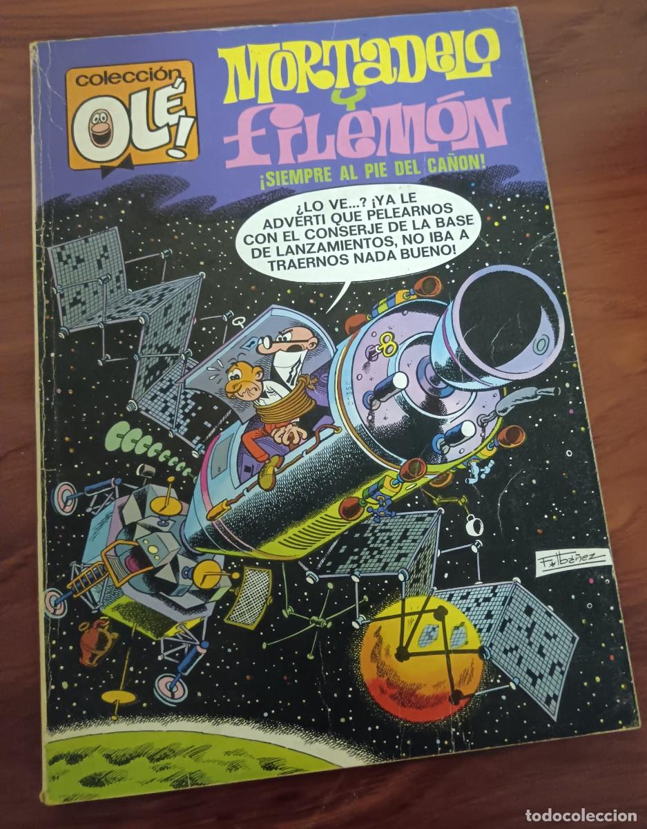 Tebeos: MORTADELO Y FILEM&Oacute;N &iexcl;SIEMPRE AL PIE DEL CA&Ntilde;&Oacute;N! COLECCI&Oacute;N OL&Eacute; N&ordm; 96 EDITORIAL BRUGUERA A&Ntilde;O 1976
