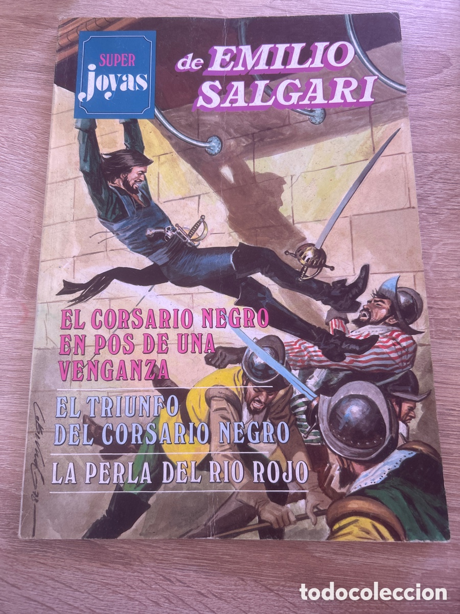 Tebeos: S&uacute;per joyas de Emilio salgari n&uacute;m 11 primera edici&oacute;n - Foto 1