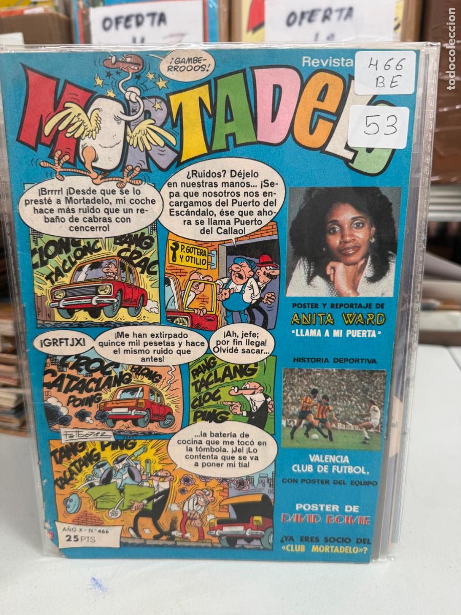 Tebeos: MORTADELO EDITORIAL BRUGUERA NUMERO 466