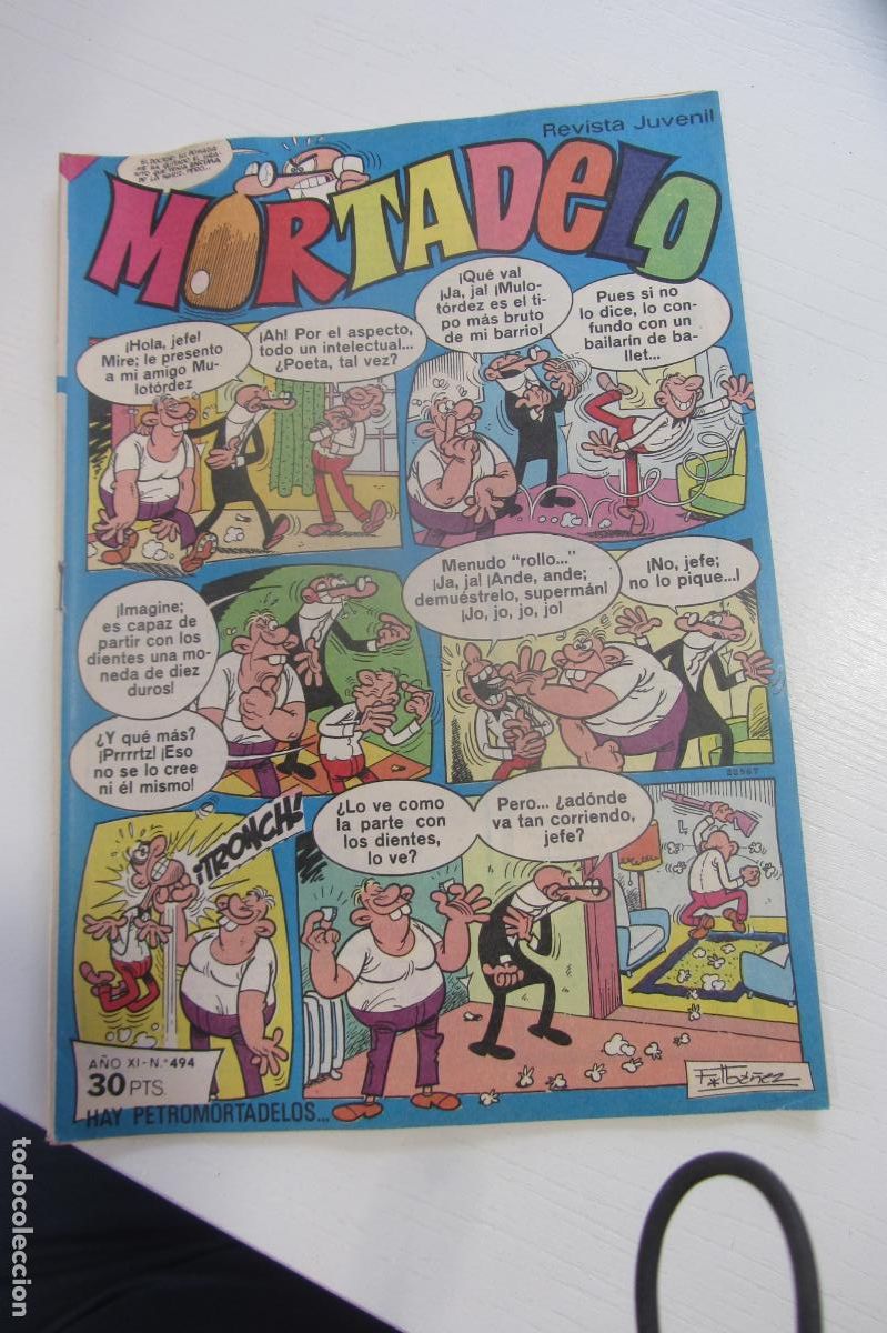 Tebeos: MORTADELO REVISTA SEMANAL N&ordm; 494. BRUGUERA 1980 arx208