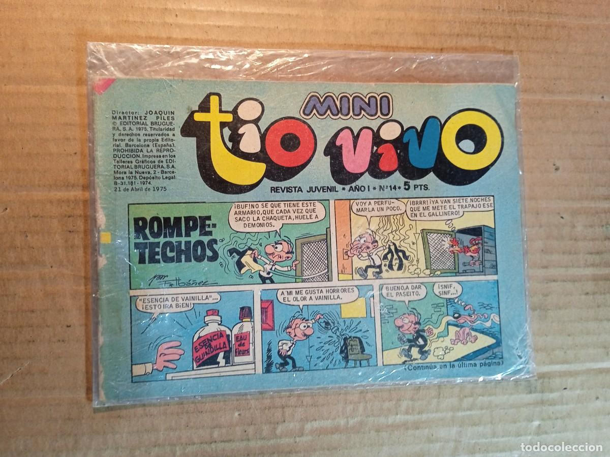 Livros de Banda Desenhada: MINI TIO VIVO DEL A&Ntilde;O 1975 N&ordm; 14