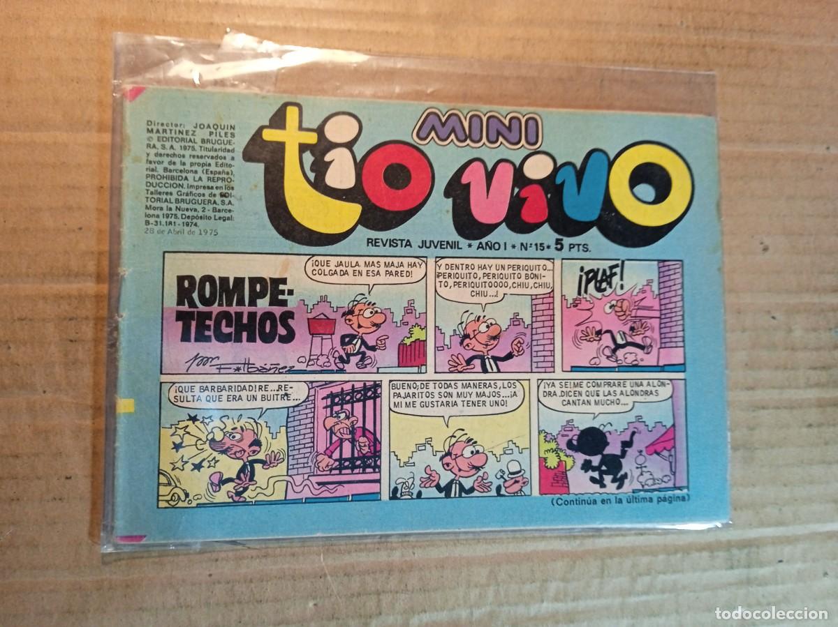 Livros de Banda Desenhada: MINI TIO VIVO DEL A&Ntilde;O 1975 N&ordm; 15
