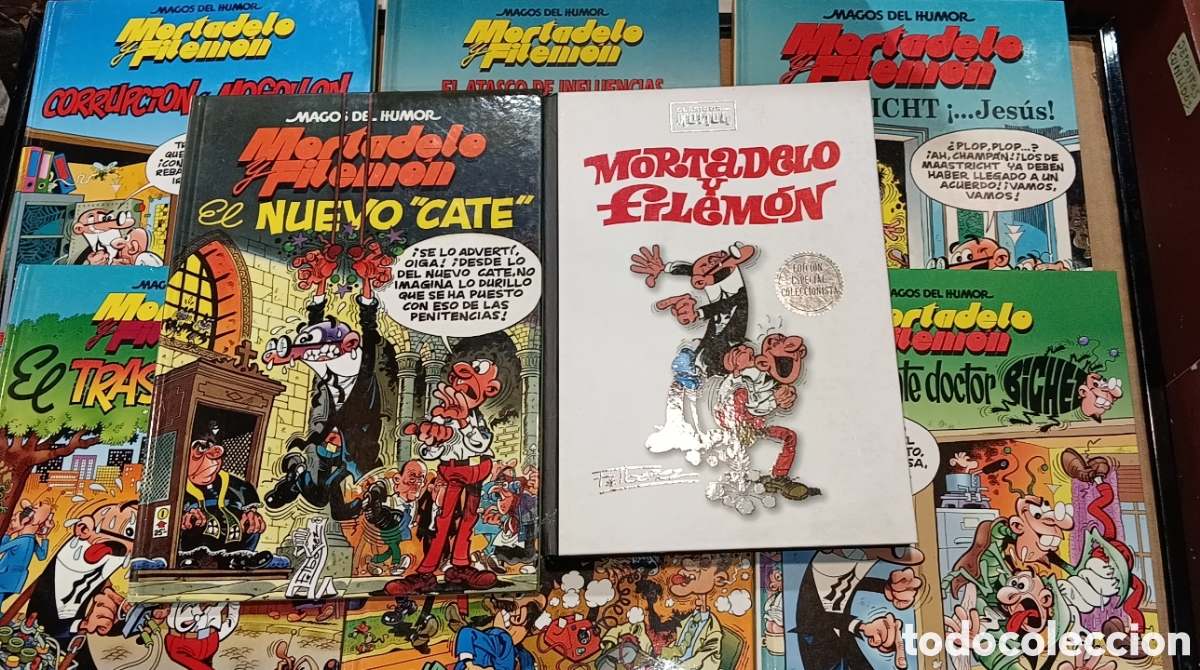 Tebeos: LOTE MORTADELO PASTA DURA