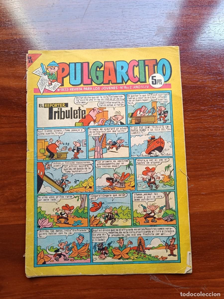 Tebeos: PULGARCITO NUMERO 1833 - BRUGUERA - VER FOTOS