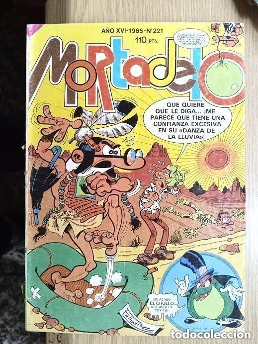 Tebeos: TEBEO - MORTADELO - N 221 - A&Ntilde;O XVI - 1985